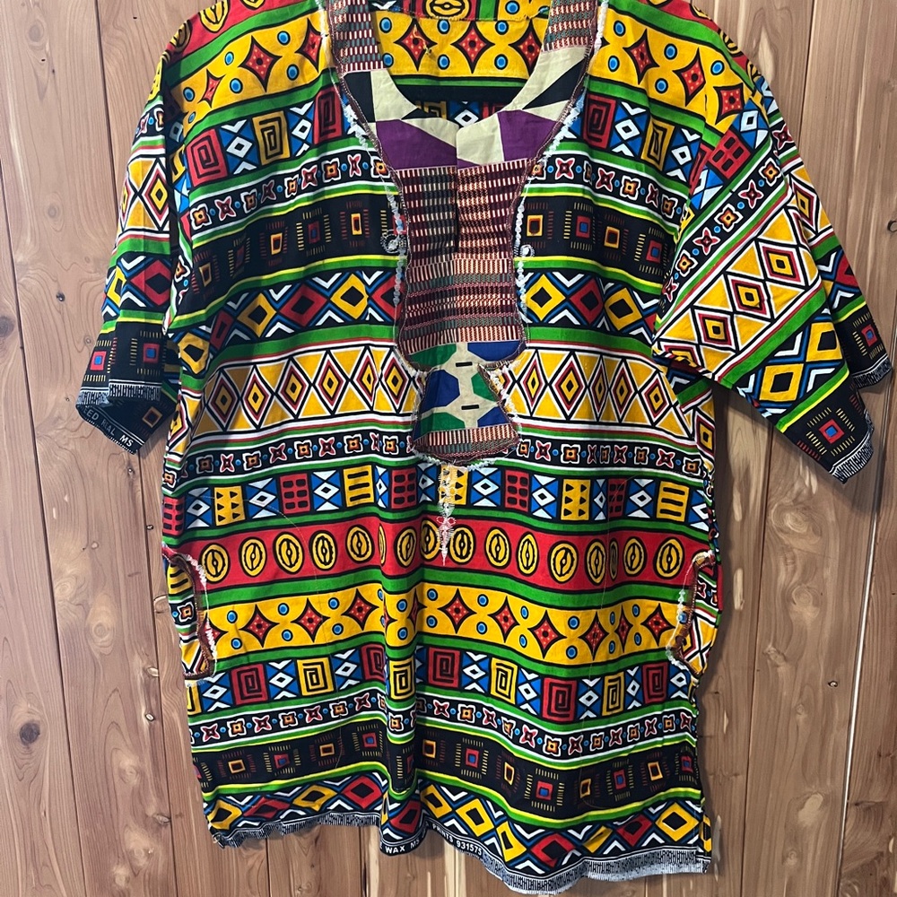 Multicolor Patterned Men's Shirt